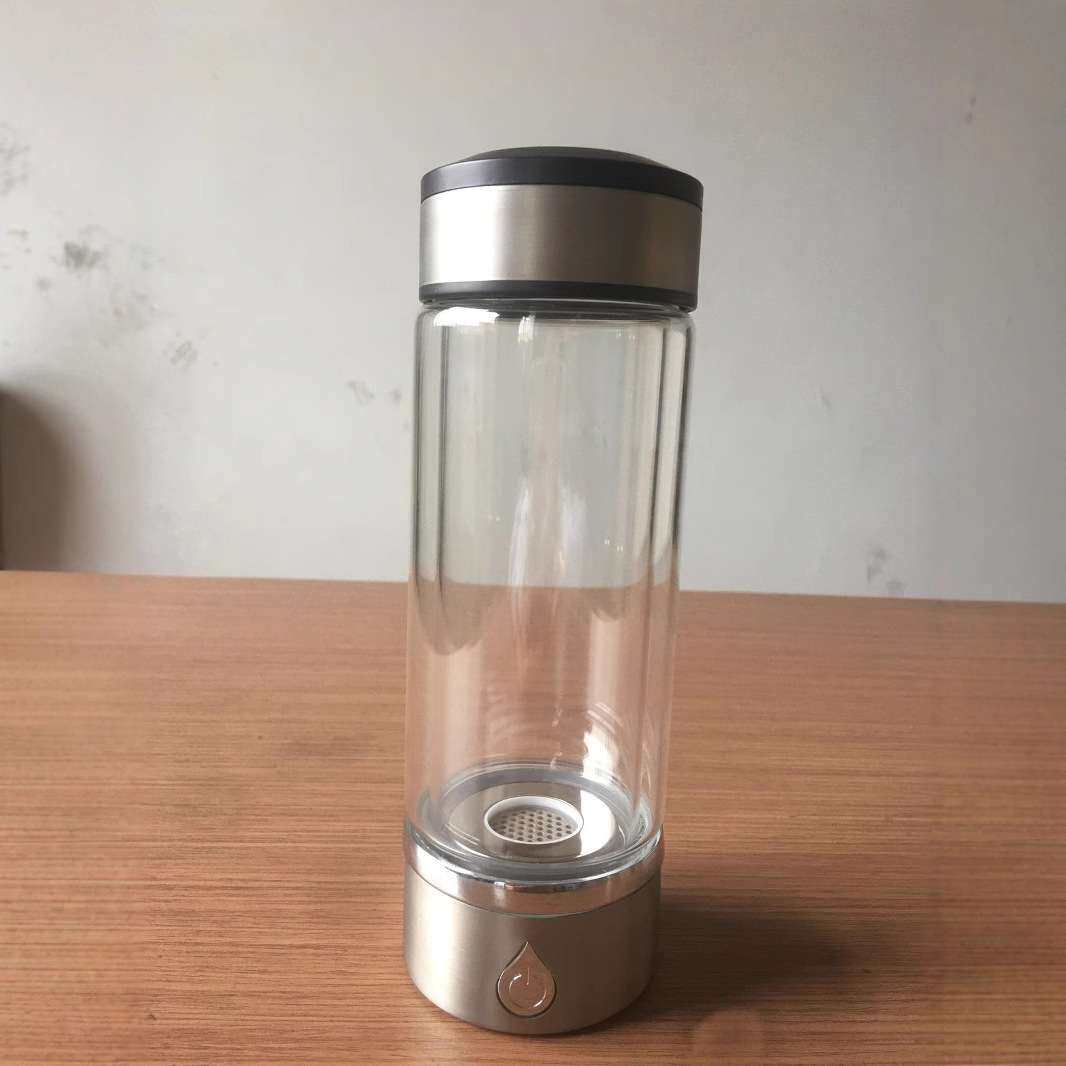 氢氧分离SPE会销礼品充电式量子富氢水杯水素水杯玻璃杯养生水杯