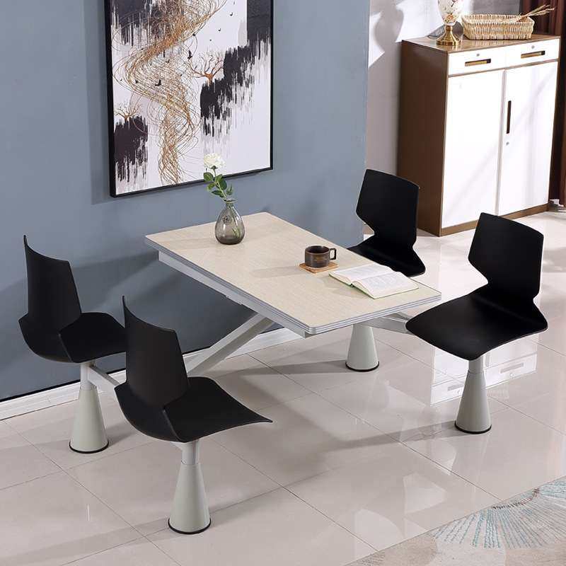 学生食堂餐桌椅组合餐馆饭店小吃店连体餐桌椅不锈钢四人位经济型,住宅家具,不锈钢/PVC餐桌,淘宝优惠券,粉丝福利购,淘宝优惠卷