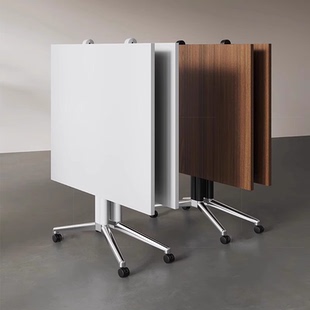 折叠会议桌长条桌培训桌可移动拼接办公桌子多功能会议折叠桌长桌