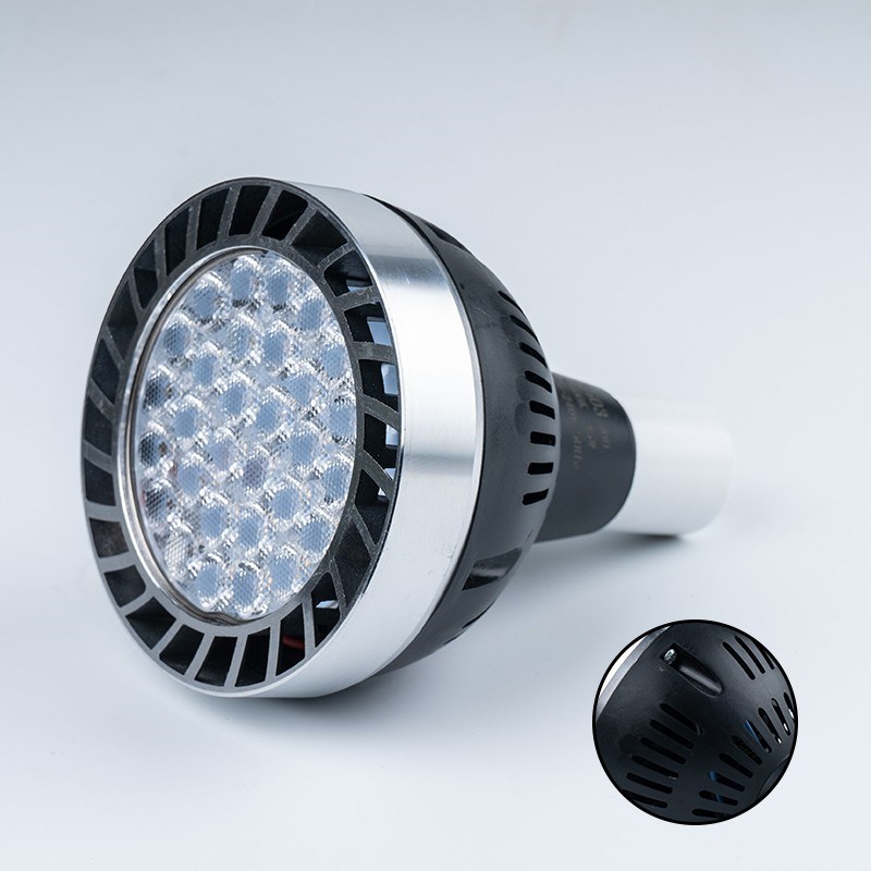 LEDpar30射灯35w40wPAR30灯泡par20红绿蓝光源服装店E27螺口帕灯