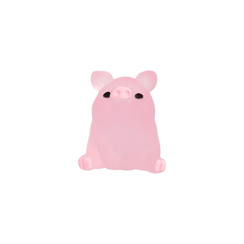 夜光小猪车载摆件创意高档小可爱汽车内饰用品男女生车上装饰品