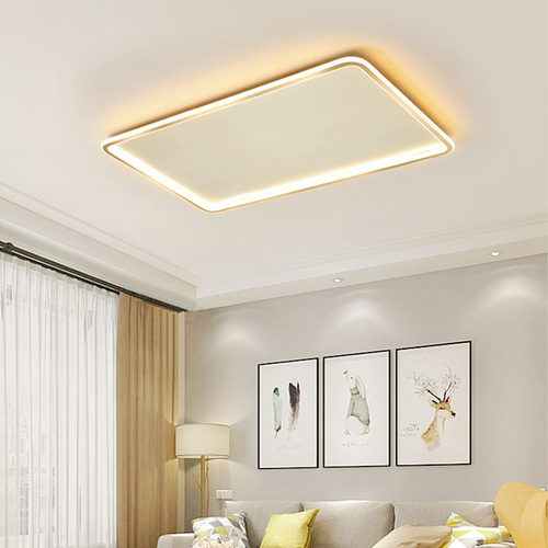 客厅卧室吸顶灯轻奢餐厅灯具LED护眼大气灯饰简约节能护眼无频闪