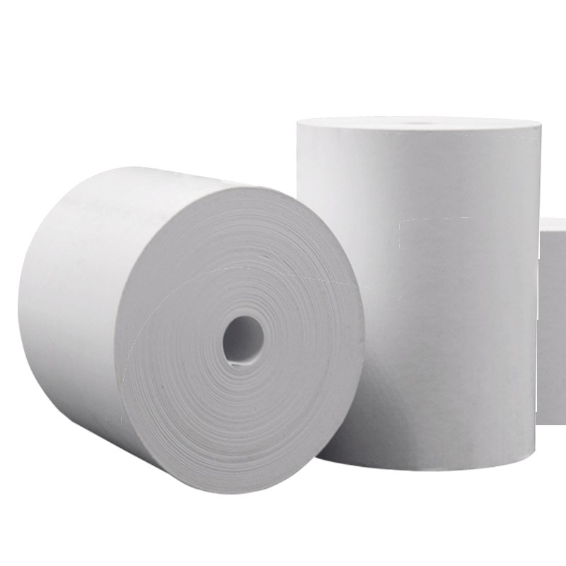 中南58mm热敏打印纸收银纸57x50无管芯x 40超市80x60热敏收银纸薄