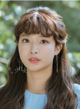 迷你刘海假发片复古隐形女头帘假刘海卷发梨花微卷齐内卷刘海发片