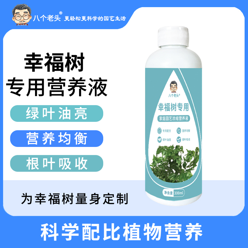 幸福树专用营养液盆栽植物室内绿植养花肥料通用绿叶宝家用液体肥