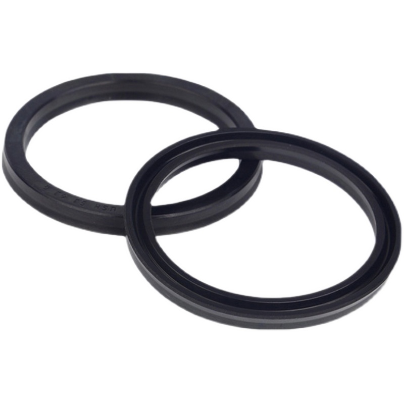 USH/UPH液压气缸油封25*33*28*36*30*40*5/6密封圈黑色丁晴橡胶