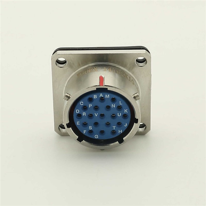 Y50EX-1419ZK10 Y50EX-1419TJ2圆形电连接器19芯英制航空插头插座