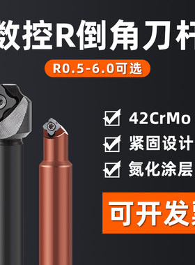 内R铣刀内R刀内R倒角刀 SD16-RC06 1-20数控铣刀杆成型圆角圆弧R2