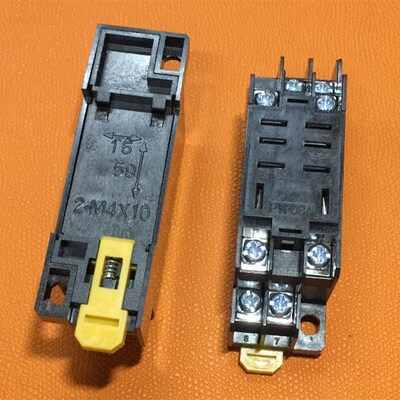 JQX-13F/2Z宽8脚继电器底座PTF08A八脚LY2LY2N-J LY2N HH62P RH2B