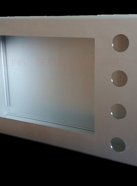 JLING直销7寸10寸触摸屏安装盒全铝合金电箱控制箱直接拍接受定制