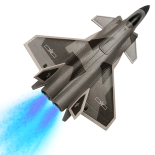 新款歼20遥控飞机J20模型涵道涡喷电动战斗歼击机无人机航模玩具