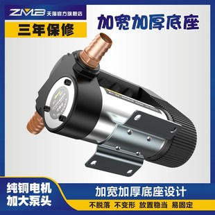 正反转电动抽油泵12V24V220V伏自吸泵油泵直流柴油泵加油机抽油器