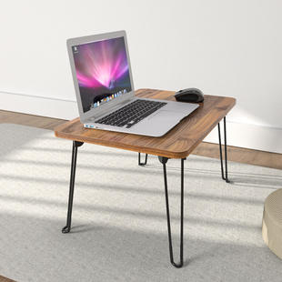 床上折叠学习桌板电脑书写实木家用学生宿舍炕小桌子办公飘窗卧室