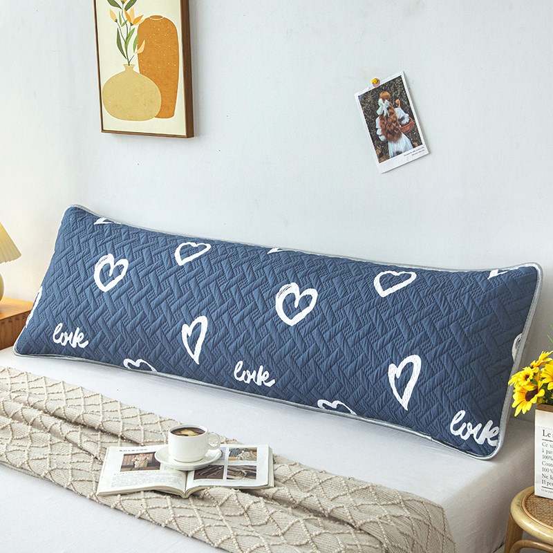枕头双人长条枕芯情侣送枕套长款一体1.5m1.8床1.2米长枕颈椎护颈