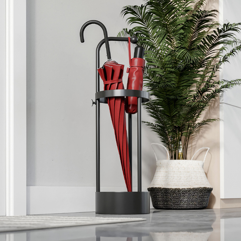 轻奢雨伞收纳架家用门口进门雨伞架小型挂伞神器铁艺便民放伞架子