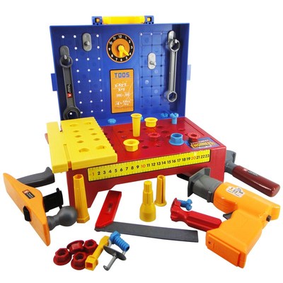 儿童工具箱套装维修理玩具宝宝螺丝刀电动电钻过家家益智男孩修理