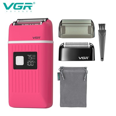VGR增白器往复式剃须刀光头神器电动理发器油头增白刮胡子家用