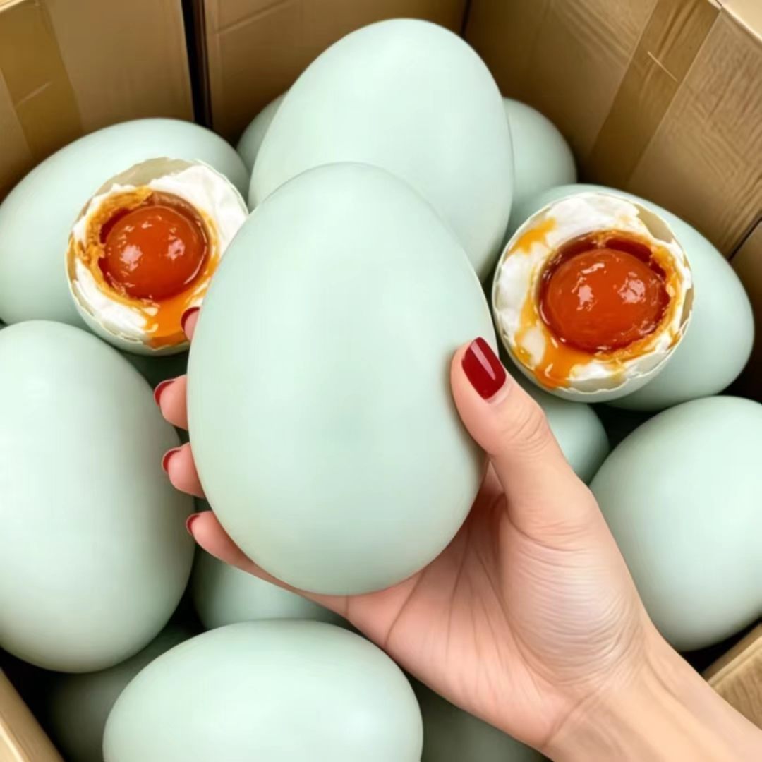 农家风味】农家散养咸鸭蛋鸭蛋流油红心正宗咸蛋咸鸭蛋真空批发装