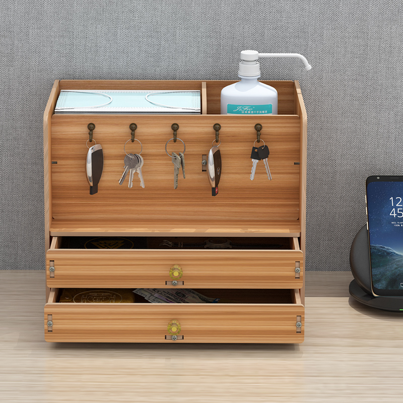 门口鞋柜上放钥匙桌面收纳盒玄关钥匙收纳摆件进门入户钥匙置物架