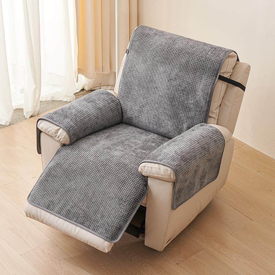 新疆包邮四季通用芝华士单人位一体防滑沙发垫子美甲头等舱沙发套