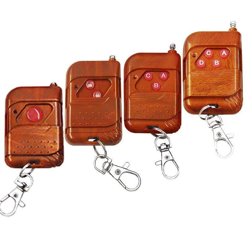 桃木315/433mhz拷贝无线遥控器道闸车库门禁1527学习码遥控器钥匙