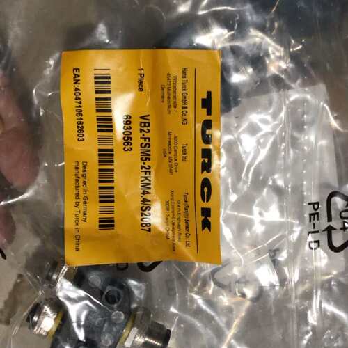 TURCK 全新原装正品VB2-FKM5-2FSM4.4