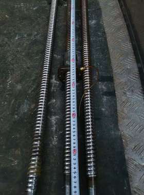 台湾TBⅠ滚珠丝杆210R，长度230CM，成色如图实拍，功