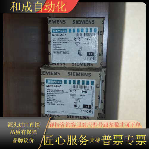 /小型断路器，1PN，5SY6510-