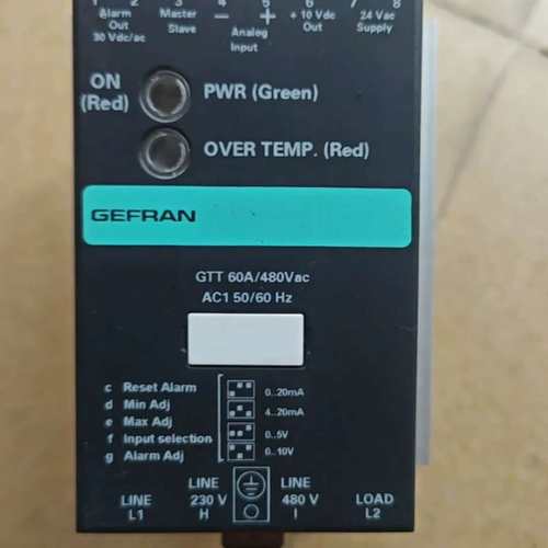 调功器  意大利GEFRAN GTT 60A调功器，货品