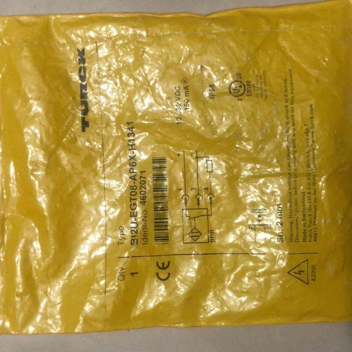 全新原装正品接近开关，型号BI2U-EGT08-AP6,办公设备/耗材/相关服务,办公设备配件及相关服务,淘宝优惠券,粉丝福利购,淘宝优惠卷