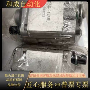 全新鑫飞液压泵齿轮泵CBK 项目两台便宜处 F125BL