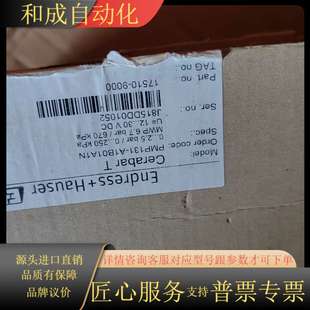 EH恩德斯豪斯PMP131 A1B01A1N压力变送器