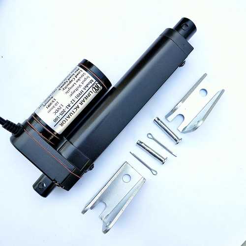 12V行程100MM电动杆 直流电动推杆 电动伸缩杆 自动化生产厂家