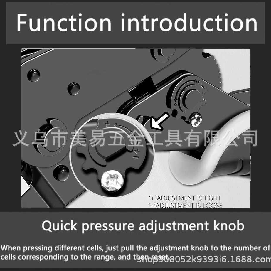 棘轮线压接钳钳口组03B/10N/10WF/35WF/2546B/03J/125多功能压接