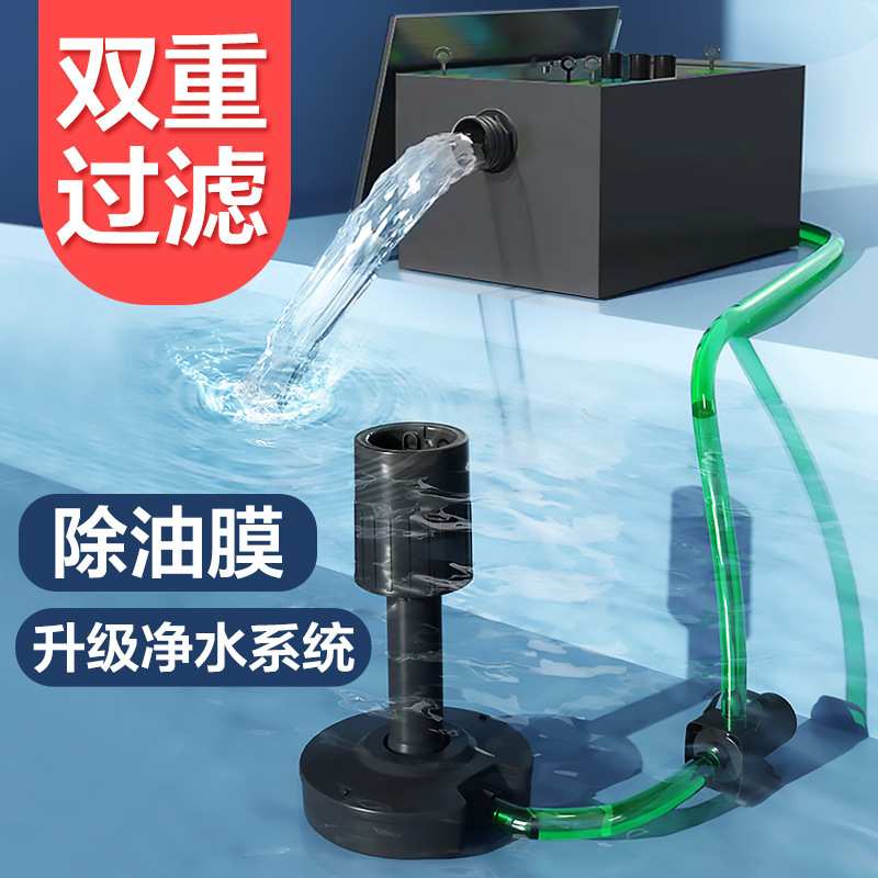 鱼池水面撇渣器落叶杂物收集器户外水池漂浮物池塘垃圾清理垒德株