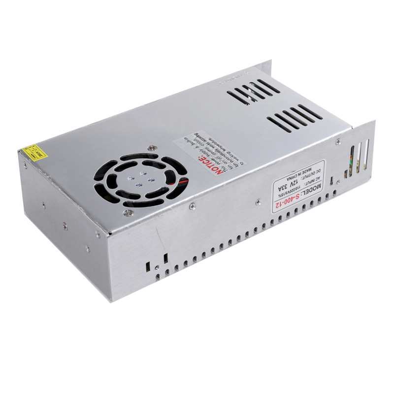 两年换新DC12V仪器变压器33A400W3D打印机LED灯带监控开关电源
