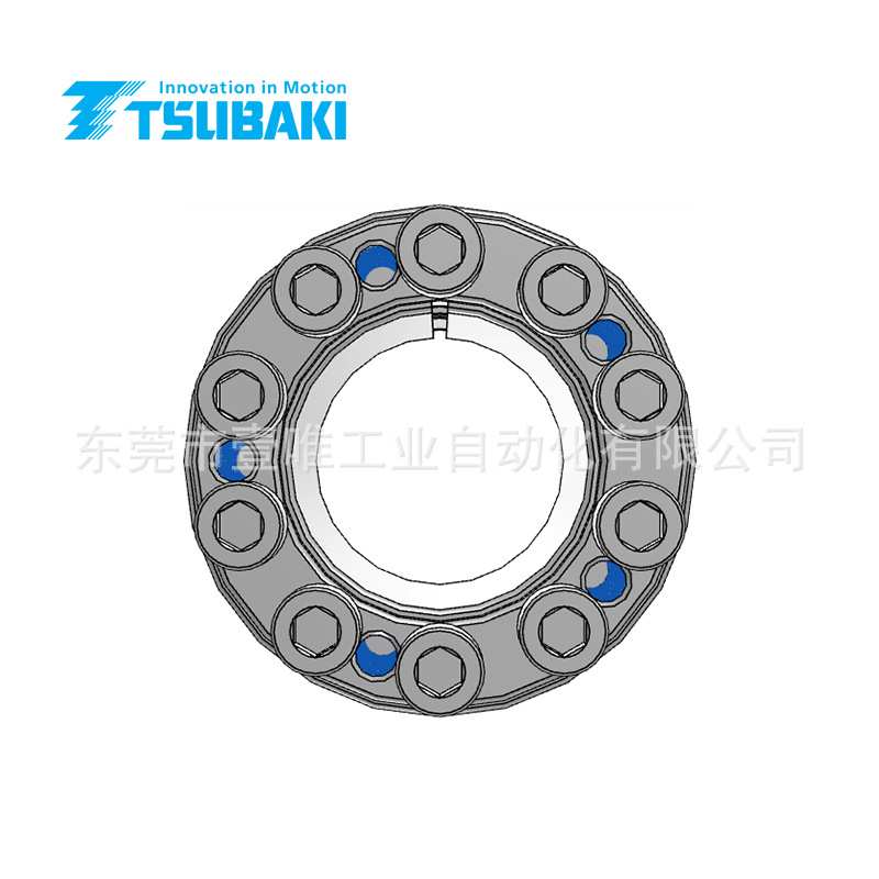 Tsubaki工业机械螺栓紧固涨紧套PL035X060AD-N免键轴套锁紧盘