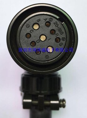 伺服电机航空插头MS3108B20-18S MIL-5015系列    YDM30200347