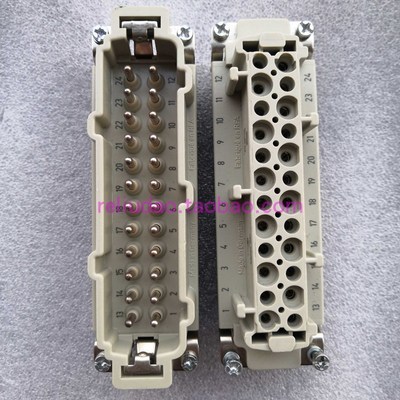 ILME连接器CNEF-24-T母芯CNEM-24-T公芯16A/500V意大利原装全新