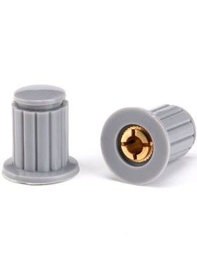 电位器旋钮帽子 灰色黑色 铜芯 WXD3-13-2W WH5-1A WX14-12 孔4MM