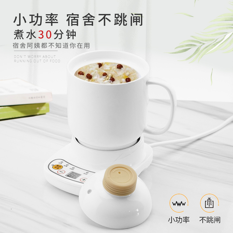 陶瓷养生杯全自动电炖锅燕窝炖盅炖煮器小号迷你煲汤煮粥熬汤炖锅