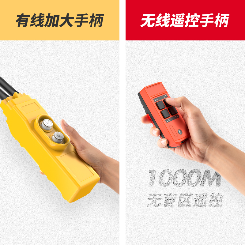 巨达 小金刚微型电动葫芦220v小型吊机家用空调升降提升机卷扬机