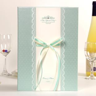 高蓝定制香港结婚庆用品创意证端书套誓约书誓言册保欧YKJ 色A4式