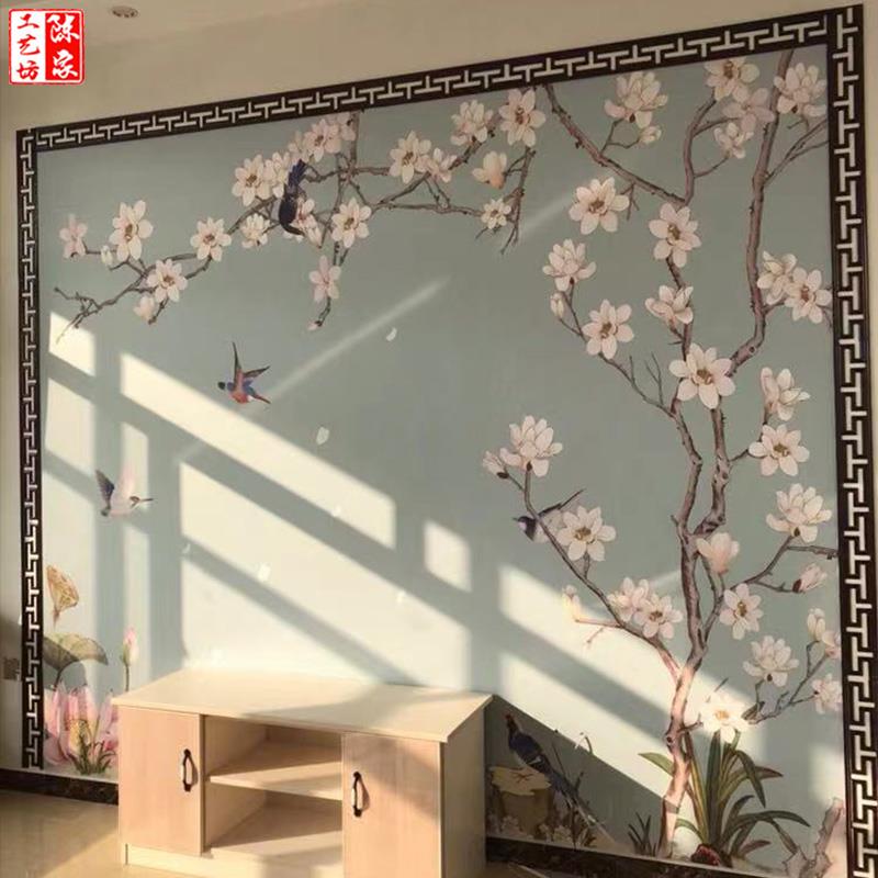 阳雕欧式装修吊顶背景墙包边框实木木饰条腰东线雕花装镂空EVO木