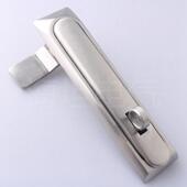 配电箱门锁 海坦电气 MS834不锈钢挂锁 机箱机柜锁全不锈钢平面锁