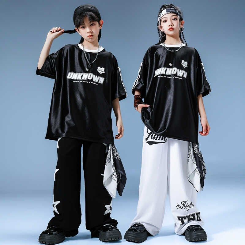 儿童街舞服男童潮酷反光T恤hiphop舞台架子鼓服女童走秀表演服装,童装/婴儿装/亲子装,儿童演出服,淘宝优惠券,粉丝福利购,淘宝优惠卷