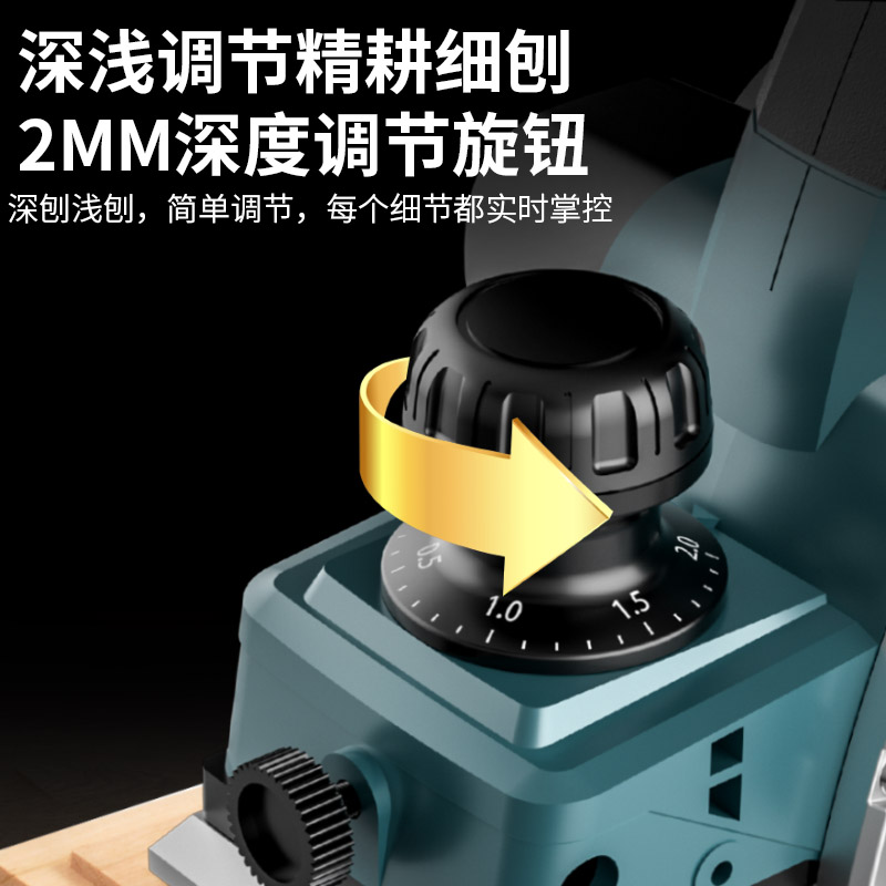 锂电电刨木工刨子家用小型电动手提木创机多功能充电式电推刨电创