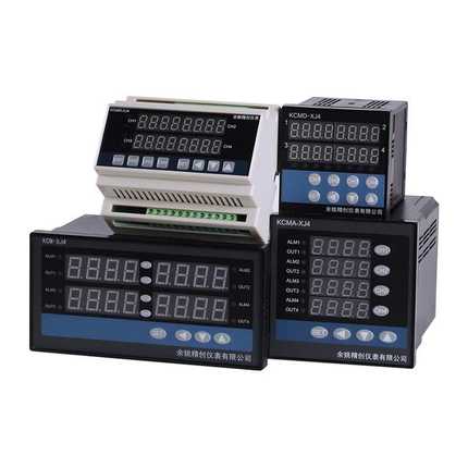 皓仪牌四路PID温度控制器KCMR-XJ4AG输入4组4-20mA出调节SSR