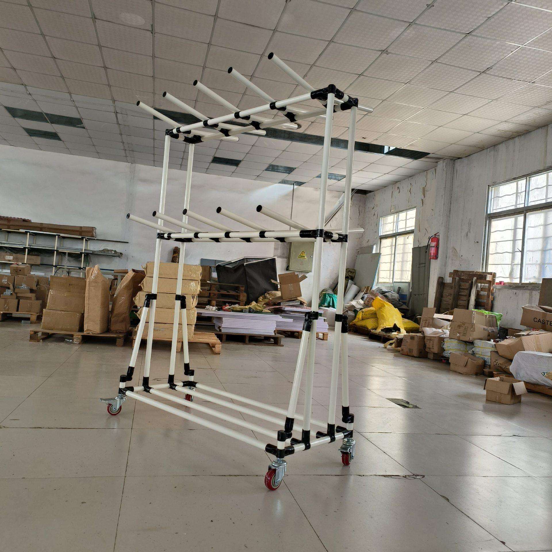 厂家线束分隔架段子线架汽车周转挂线架线棒货架精益管接头配件