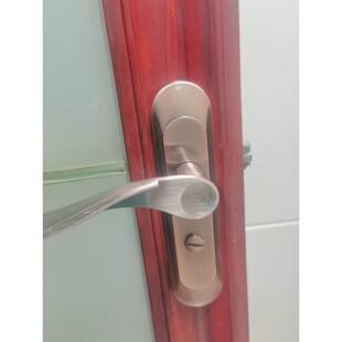 卫浴门锁把手红古铜凹面弧形执手锁厨房门锁厕所门把手卫生间门锁
